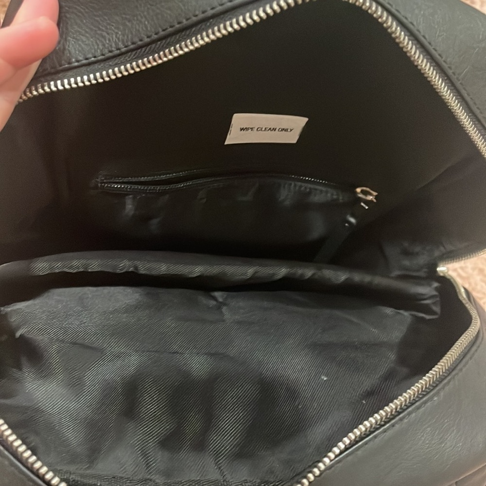 Bolongaro Trevor Double Smooth Leather Backpack In Bl… Gem